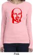 Lenin Profile Ladies Long Sleeve Shirt
