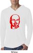 Lenin Profile Lightweight Hoodie Shirt, White