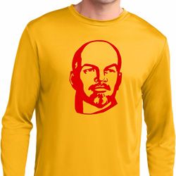 Lenin Profile Mens Dry Wicking Long Sleeve Shirt Lenin Profile Mens Dry Wicking Long Sleeve Shirt