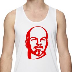 Lenin Profile Mens Moisture Wicking Tanktop Lenin Profile Mens Moisture Wicking Tanktop