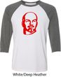 Lenin Profile Mens Raglan Shirt