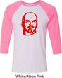 Lenin Profile Mens Raglan Shirt