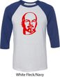Lenin Profile Mens Raglan Shirt