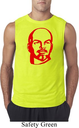 Lenin Profile Mens Sleeveless Shirt