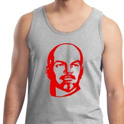 Lenin Profile Mens Tank Top Lenin Profile Mens Tank Top