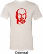 Lenin Profile Mens Tri Blend Crewneck Shirt