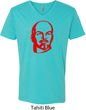 Lenin Profile Mens V-Neck Shirt