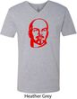 Lenin Profile Mens V-Neck Shirt