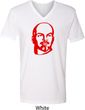 Lenin Profile Mens V-Neck Shirt