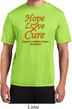 Leukemia Cancer Awareness Hope Love Cure Dry Wicking T-shirt