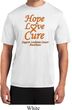 Leukemia Cancer Awareness Hope Love Cure Dry Wicking T-shirt
