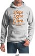 Leukemia Cancer Awareness Hope Love Cure Hoodie