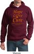 Leukemia Cancer Awareness Hope Love Cure Hoodie