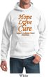Leukemia Cancer Awareness Hope Love Cure Hoodie