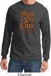 Leukemia Cancer Awareness Hope Love Cure Long Sleeve