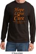 Leukemia Cancer Awareness Hope Love Cure Long Sleeve