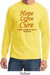 Leukemia Cancer Awareness Hope Love Cure Long Sleeve