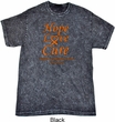 Leukemia Cancer Awareness Hope Love Cure Mineral Tie Dye Shirt