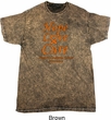 Leukemia Cancer Awareness Hope Love Cure Mineral Tie Dye Shirt