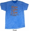 Leukemia Cancer Awareness Hope Love Cure Mineral Tie Dye Shirt