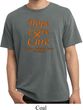 Leukemia Cancer Awareness Hope Love Cure Pigment Dyed Shirt
