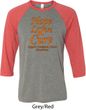 Leukemia Cancer Awareness Hope Love Cure Raglan Shirt