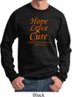 Leukemia Cancer Awareness Hope Love Cure Sweatshirt