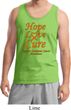 Leukemia Cancer Awareness Hope Love Cure Tank Top