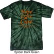 Leukemia Cancer Awareness Hope Love Cure Tie Dye T-shirt