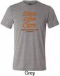 Leukemia Cancer Awareness Hope Love Cure Tri Blend Tee