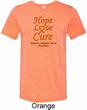 Leukemia Cancer Awareness Hope Love Cure Tri Blend Tee