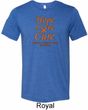 Leukemia Cancer Awareness Hope Love Cure Tri Blend Tee