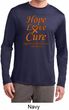 Leukemia Cancer Hope Love Cure Dry Wicking Long Sleeve