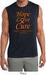 Leukemia Cancer Hope Love Cure Dry Wicking Sleeveless Shirt