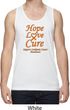 Leukemia Cancer Hope Love Cure Dry Wicking Tank Top