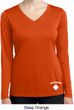 Lifeguard Bottom Print Ladies Dry Wicking Long Sleeve Shirt
