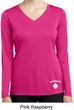 Lifeguard Bottom Print Ladies Dry Wicking Long Sleeve Shirt