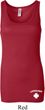 Lifeguard Bottom Print Ladies Longer Length Tank Top