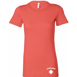 Lifeguard Bottom Print Ladies Shirts