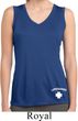 Lifeguard Bottom Print Ladies Sleeveless Moisture Wicking Shirt