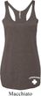 Lifeguard Bottom Print Ladies Tri Blend Racerback Tank Top