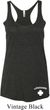 Lifeguard Bottom Print Ladies Tri Blend Racerback Tank Top