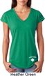 Lifeguard Bottom Print Ladies Tri Blend V-Neck Shirt