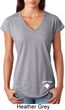 Lifeguard Bottom Print Ladies Tri Blend V-Neck Shirt