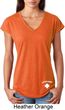 Lifeguard Bottom Print Ladies Tri Blend V-Neck Shirt