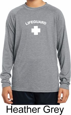 Lifeguard Kids Dry Wicking Long Sleeve Shirt