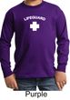 Lifeguard Kids Shirt Youth Long Sleeve Shirt