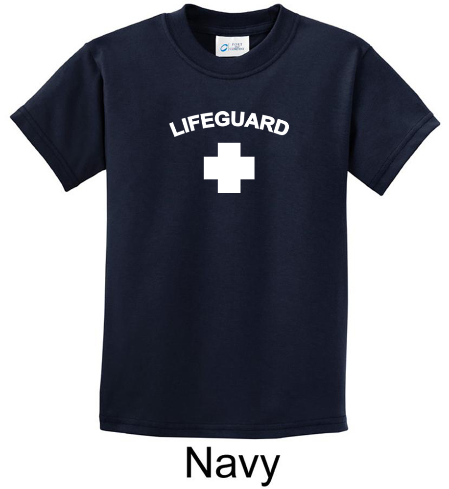 Toddler Girl Lifeguard Pup Light Blue Tee main image 0