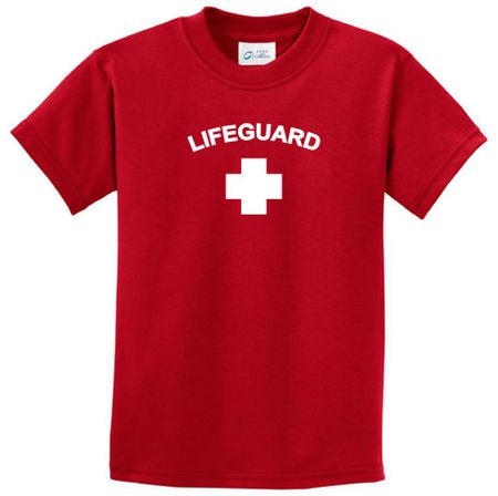 Lifeguard Kids Shirt Youth Tee