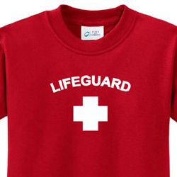 Lifeguard Kids Shirt Youth Tee
